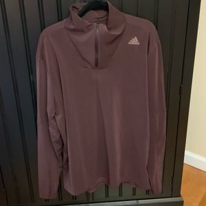 Men’s Adidas Training Running Jacket Tracksuit Top Sweatshirt - Burgundy X-LARGE